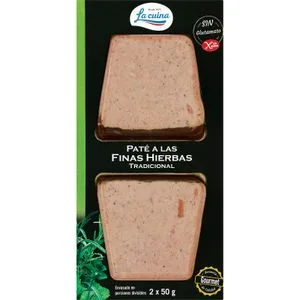 Paté Finas Hierbas Pack de 2 Unidades 2 X 50 Gr