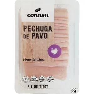 Pechuga de Pavo Finas Lonchas 200 Gr
