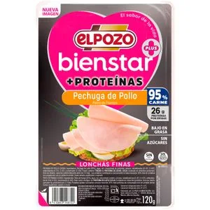 Pechuga de Pollo +proteína - 95% Carne 120 Gr