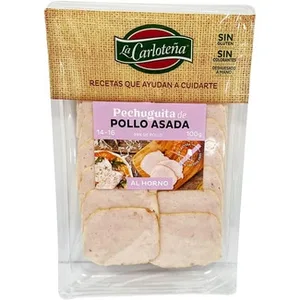 Pechuguita de Pollo Asada en Lonchas sin Gluten  la Carloteña 100 G