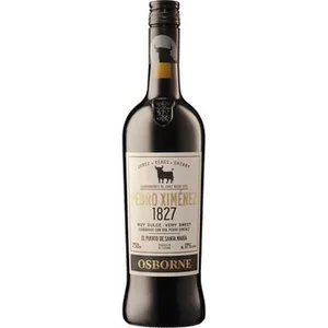 Pedro Ximénez 1827 Vino Muy Dulce DO Jerez-xérès-sherry  Osborne 75 CL