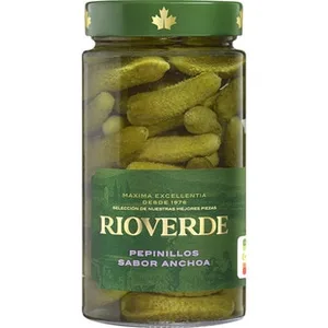 Pepinillos Sabor Anchoa  Rioverde 180 G