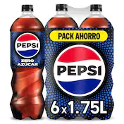 Pepsi Zero Azúcar Pack 6 X 1.75 L