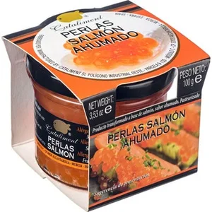 Perlas de Salmón Ahumado Cataliment