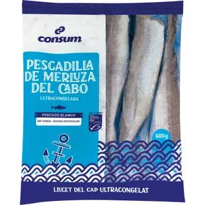 Pescadilla Merluza Merluza del Cabo MSC 600 Gr