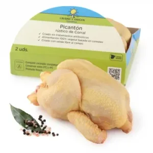 Picantones Rústicos Frescos Círculo de Calidad 1 Kg Aprox