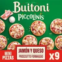Piccolini de Jamón y Queso Buitoni, Caja 270 G