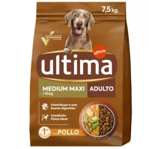 Pienso de Pollo para Perro Mediano Grande Adulto Ultima 7,5 Kg.