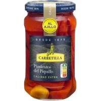 Pimiento de Piquillo con Ajo Carretilla, Frasco 225 G
