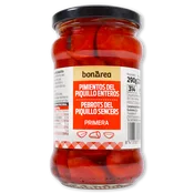 Pimientos Piquillo Enteros con Ajo
