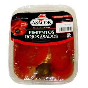 Pimientos Rojos Enteros Asados Asacor