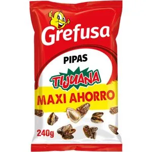 Pipas Maxi Tijuana Bolsa 240 Gr
