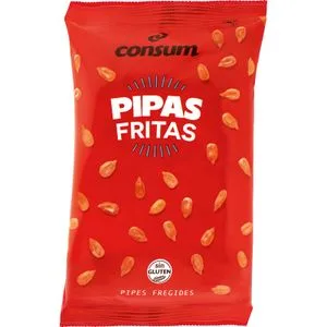 Pipas Peladas Fritas Bolsa 200 Gr