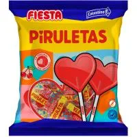 Piruletas Corazón Fiesta Bolsa 91 G