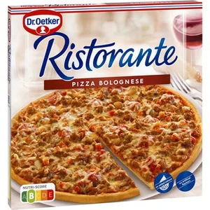 Pizza con Carne de Ternera Bolognesa Dr.oetker Ristorante 375 G