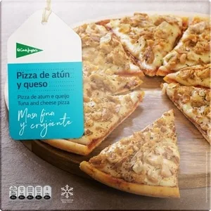 Pizza de Atún y Queso Masa Fina el Corte Ingles