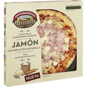 Pizza Jamón Lenta Fermentación 400 Gr