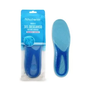 Plantillas Gel Descanso Achuchonas, Confort, Relajantes, Elásticas, Talla 35/42.