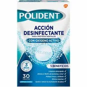 Polident Oxigeno Activo Tabletas Limpiadoras 30u