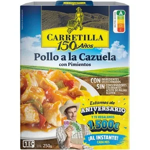Carretilla Pollo a la Cazuela 250 G.