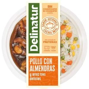Pollo y Almendras con Arroz 280 Gr