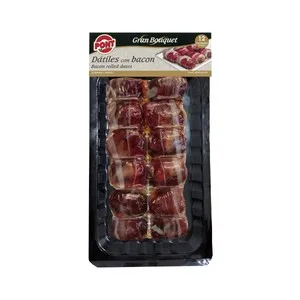 Pont Dátiles Envueltos en Bacon, Listos para Calentar y Comer Pont 12 Uds. 150 G