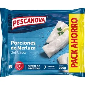 Porciones de Merluza del Cabo 700 Gr