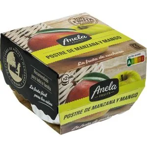 Postre Manzana y Mango Pack de 2 2 X 100 Gr