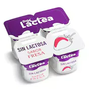 Postre sin Lactosa Sabor Fresa Dia Láctea Pack 4 X 125 G