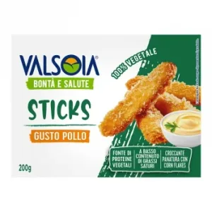 Preparado Alimenticio Vegetal Congelado con Sabor a Pollo Valsoia 200 G