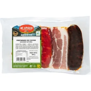 Preparado de Cocido Ahumado Natural sin Gluten y sin Lactosa el Chico