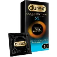 Preservativo XL Conexión Total Durex, Caja 10 Uds