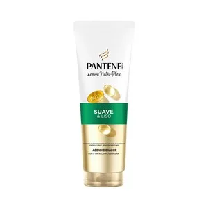 Pantene Pro-v Suave & Liso Acondicionador con Provitamina B5, para Cabellos Apagados o Encrespados 160 Ml.