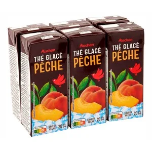 Producto Alcampo Bebida Té Melocotón Pack 6 X 20 Cl. 1200 ML