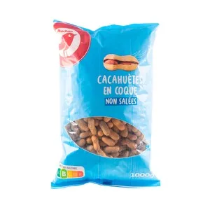 Producto Alcampo Cacahuetes con Cáscara Tostados sin Sal 1 Kg. 1000 G