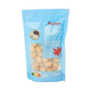 Producto Alcampo Nueces de Macadamia Tostadas y Saladas 100 G.