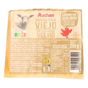 Producto Alcampo Queso de Oveja Viejo Cuña 250 G.