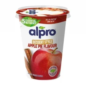 Producto Fermentado de Soja con Manzana y Canela Alpro sin Gluten y sin Lactosa 400 G.