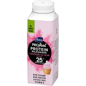 Profeel Batido con Proteínas de Fresa sin Azúcares Añadidos sin Lactosa Valio