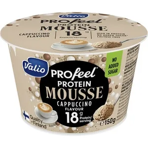 Profeel Mousse con Proteínas de Cappucino sin Azúcar Añadido sin Lactosa Valio 150 G