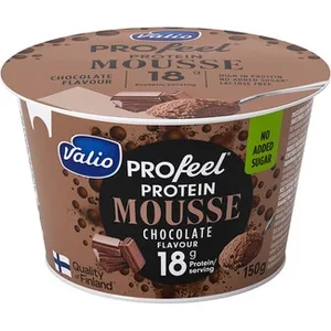 Profeel Mousse con Proteínas de Chocolate sin Azúcar Añadido sin Lactosa Valio