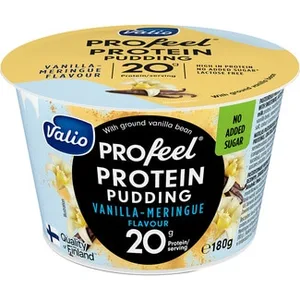 Profeel Natillas con Proteínas Sabor Vainilla- Merengue sin Lactosa Valio