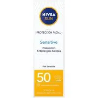 Protección Facial Sensitive Spf50 Nivea, Tubo 50 Ml