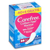 Protegeslips Normal Fragancia Fresca Carefree Caja 44 Unidades