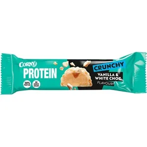 Protein Barrita de Proteínas Vainilla y Chocolate Blanco con 30% de Proteínas sin Azúcares  Corny 45 G