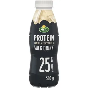 Protein Batido con Proteínas de Vainilla sin Azúcares Añadidos sin Lactosa Arla