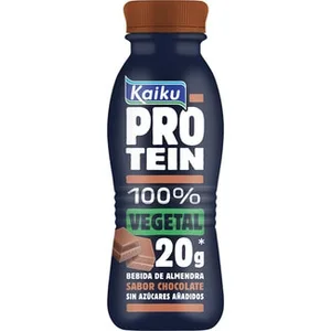 Protein Bebida con Proteínas Vegetal de Almendra Sabor Chocolate sin Azúcares Añadidos sin Lactosa Kaiku