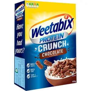 Protein Crunch Cereales Crujientes Sabor Chocolate Weetabix