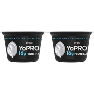 Proteínas Natural Desnatado 0% M.g. 0% Azúcares Añadidos 16 G Pack 2 Danone Yopro