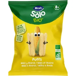 Puffs Snacks de Maíz y Avena Ecológicos desde 8 Meses Hero Solo